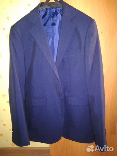 Костюм школьный, темно синий