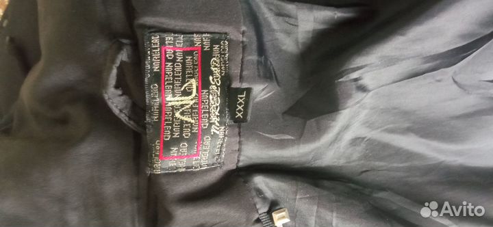 Мужская зимняя куртка размер 60 62