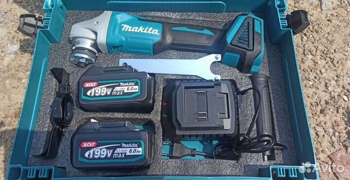 Аккумуляторная болгарка Makita (Арт.54383)