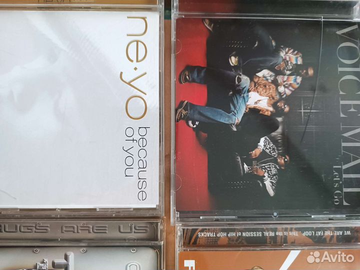 Hip hop, rap на фирменных CD