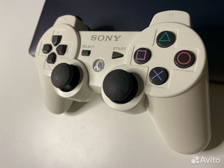 Джойстик PS3 оригинальный белый