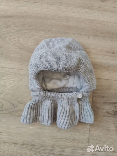 Шапка шлем капор Журавлик. Разные размеры