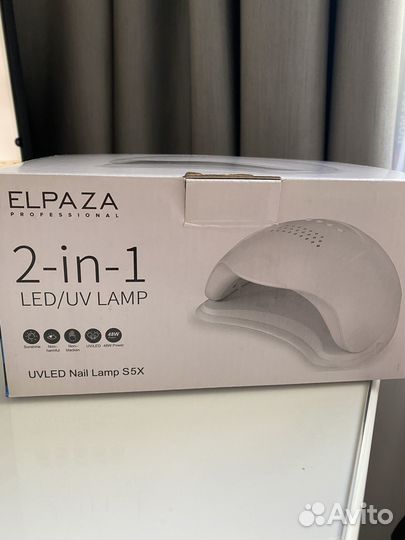 Лампа для маникюра LED/UV elpaza 48W