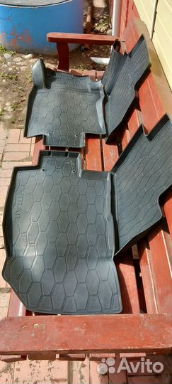 Коврики резиновые nissan x-trail t32