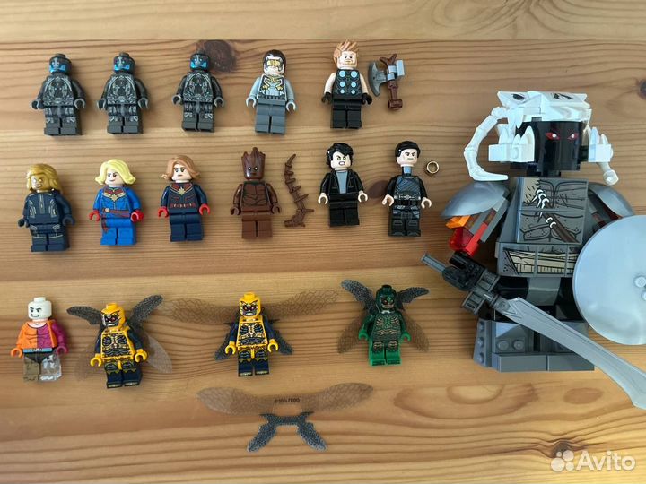 Lego фигурки DC, Marvel, Star Wars