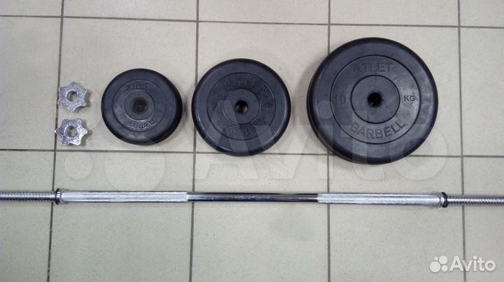Штанга 40 кг. разборная. Новая