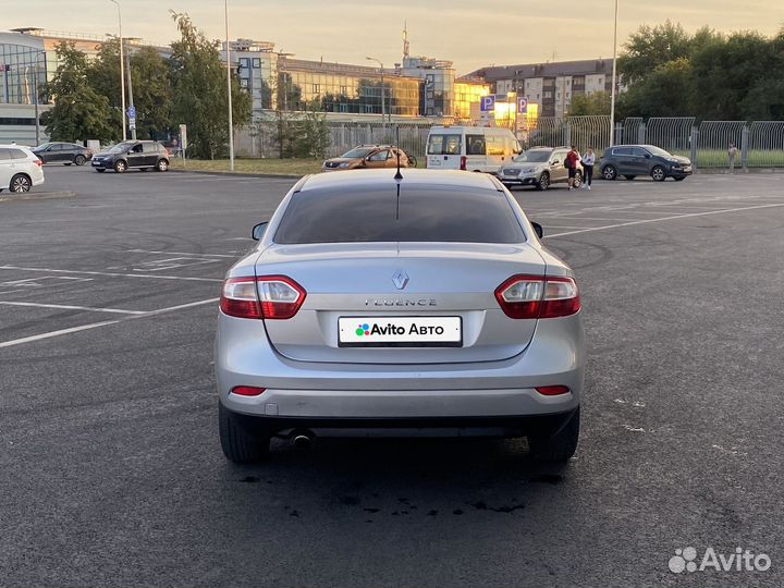 Renault Fluence 1.6 МТ, 2010, 199 000 км