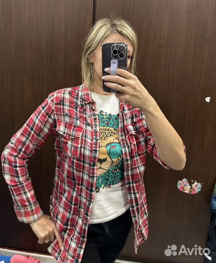 Рубашка фланель 46-48