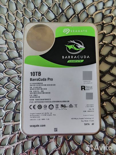 Жесткий диск Seagate 10Tb