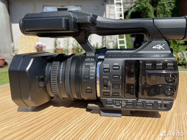 4К видеокамера panasonic HC-X1000 профессиональная