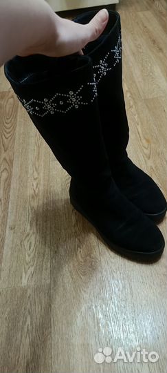 Зимние женские сапоги 38