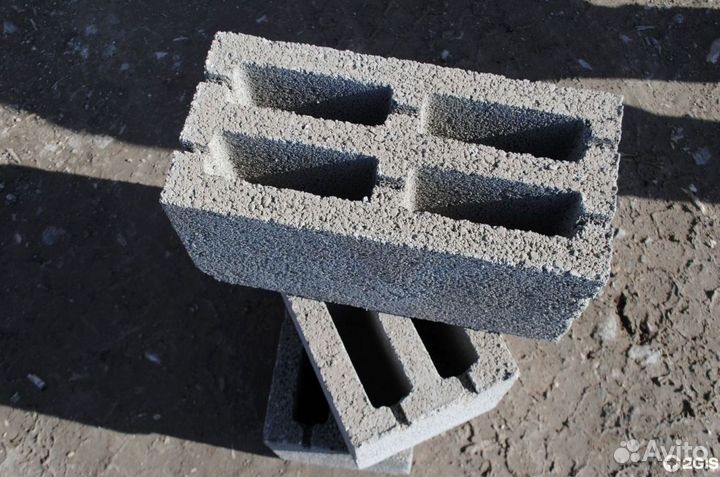 Блок керамзитобетонный