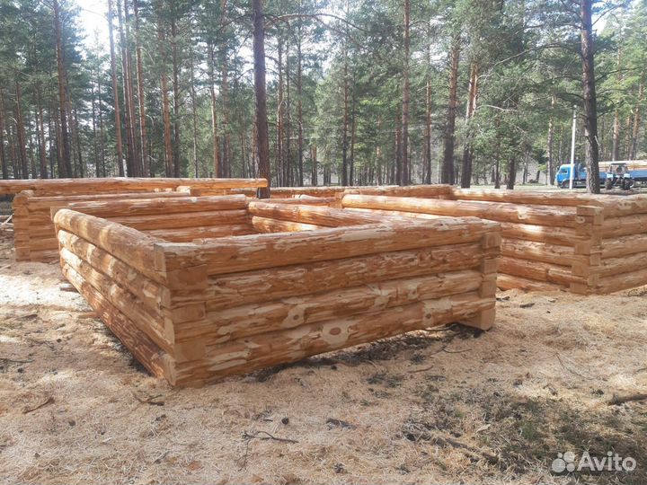 Сруб 3х5 вынос 2м