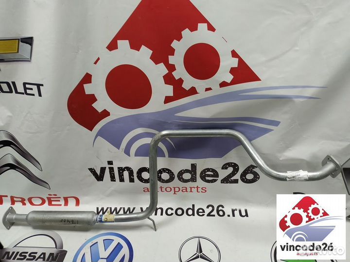 Глушитель средняя часть аналог