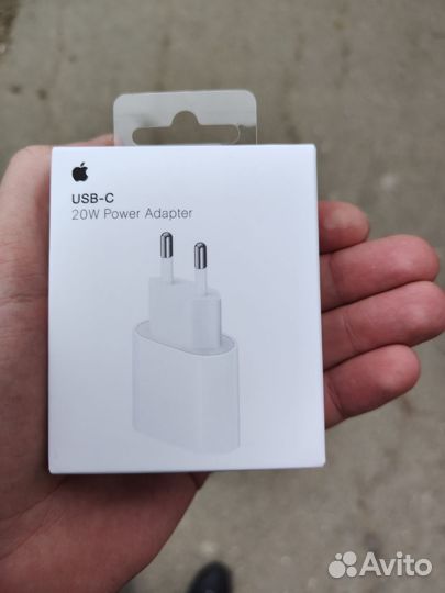 Зарядное устройство для Apple USB-C 20 Вт, белый