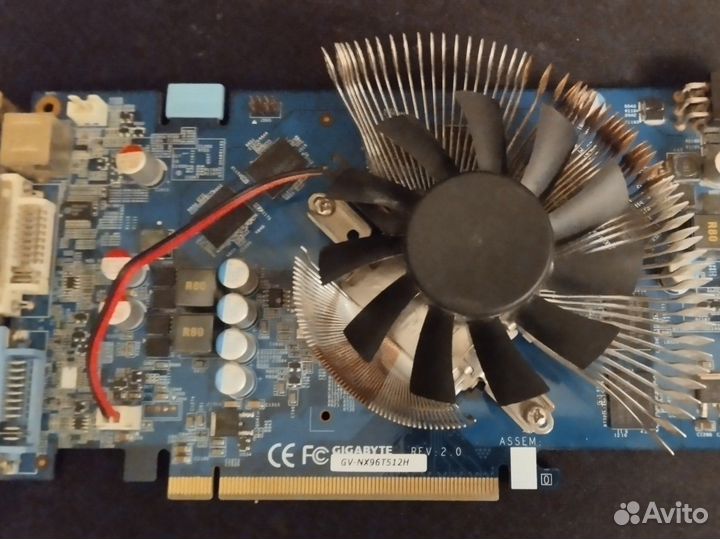 Видеокарта gt 9600 пол гига