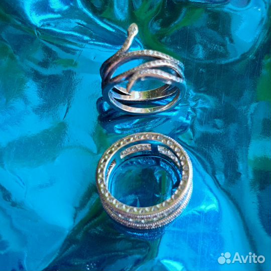 Серебряное кольцо pandora