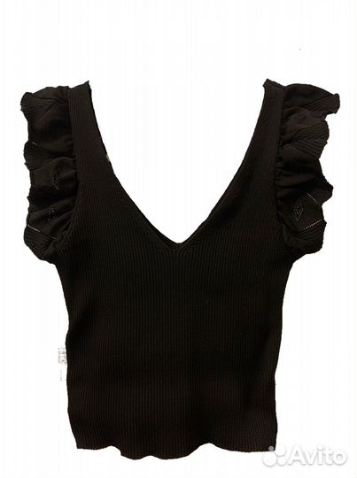 Майка с кружевом koton