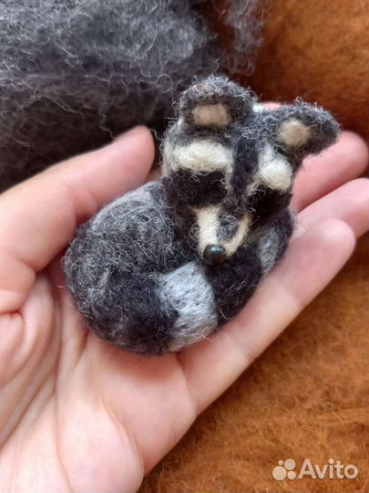 Игрушки из шерсти