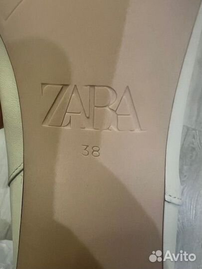 Zara ботильоны новые