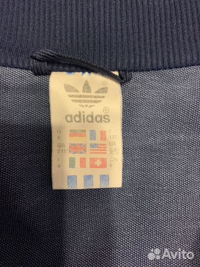 Винтажная олимпийка adidas 80х