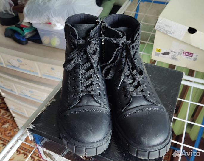 Ботинки демисезонные для мальчика 36 размер