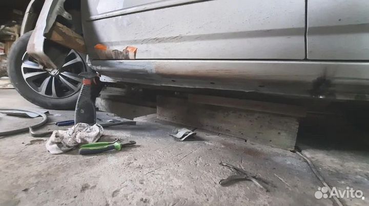 Пороги для Mitsubishi Pajero Mini