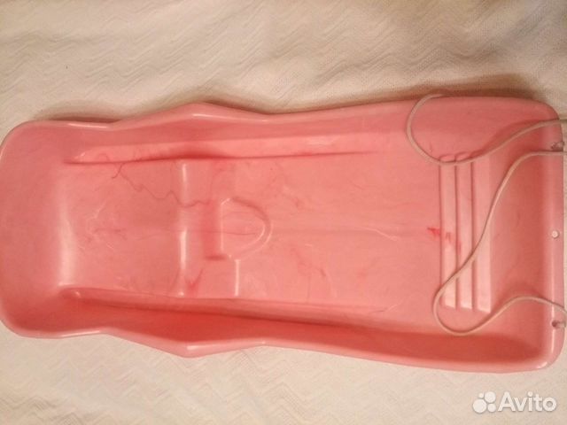 Пластмассовые детские санки