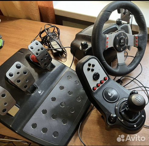 Logitech G27 + Shifter почти новый игровой руль купить в Москве ...
