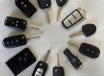Изготовление ключей для автомобиля с чипом