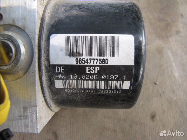 Блок abs Peugeot 1007