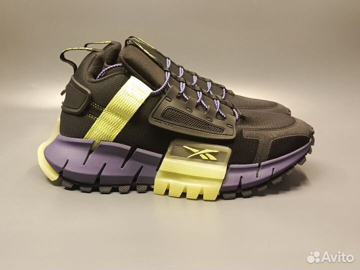 Кроссовки Reebok zig kinetica edge black purple