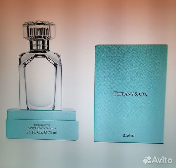 Tiffany sheer EDT 75 ML женский
