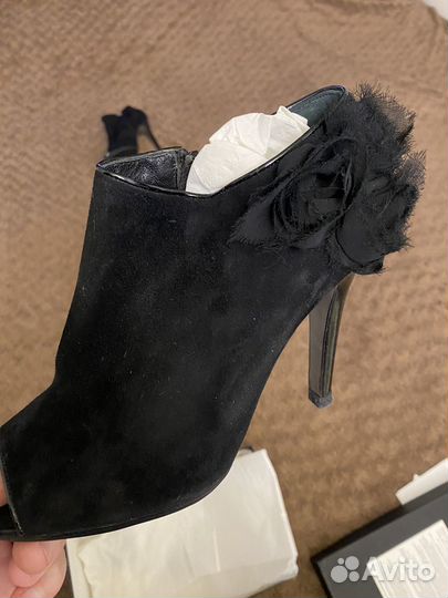 Ботильоны замшевые studio pollini