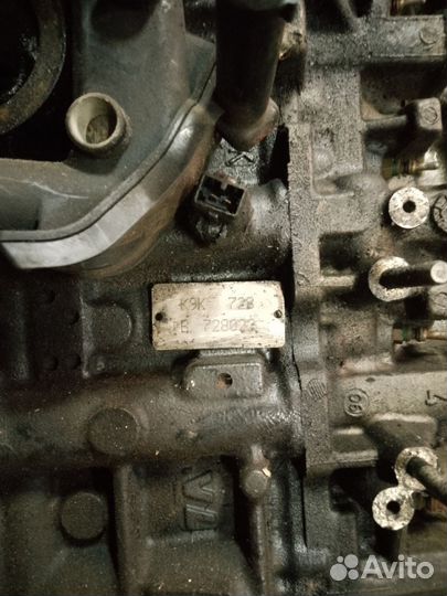 Двигатель в разбор. рено к9к