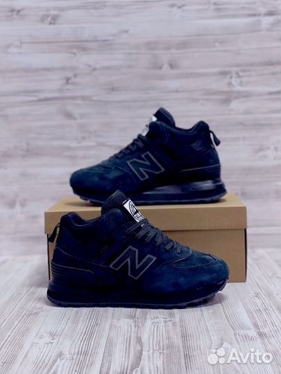 Кроссовки New Balance 574 Stone Island зимние