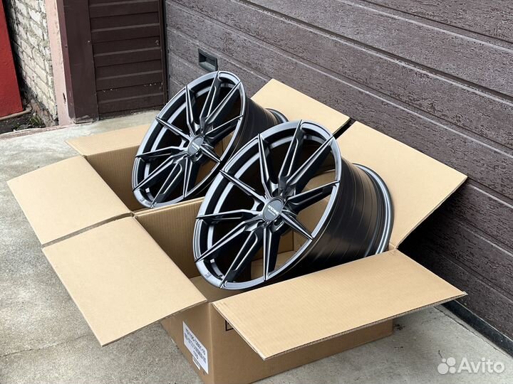 Диски Machine Culture FF208 R18 5x108 графит GM