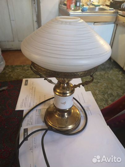 Лампа настольная СССР, винтаж