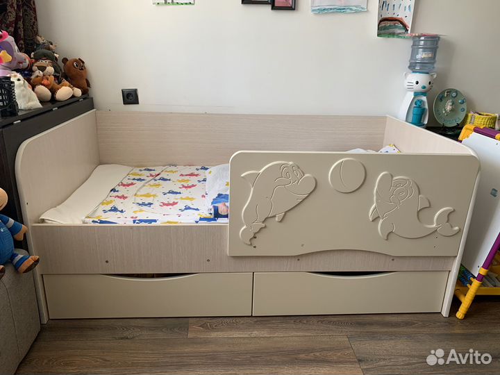 Детская кровать Дельфин