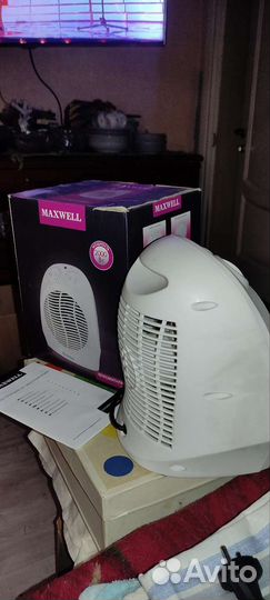 Тепловентилятор maxwell mv 3451