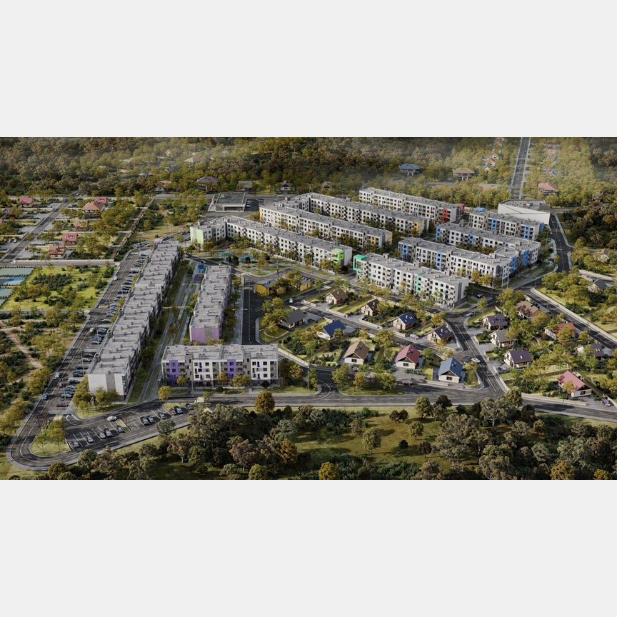 2-к. квартира, 61,9 м², 1/4 эт.