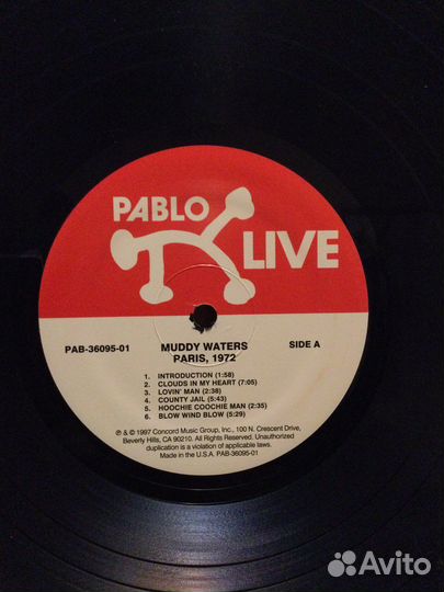 Muddy Waters/ Paris 1972, new