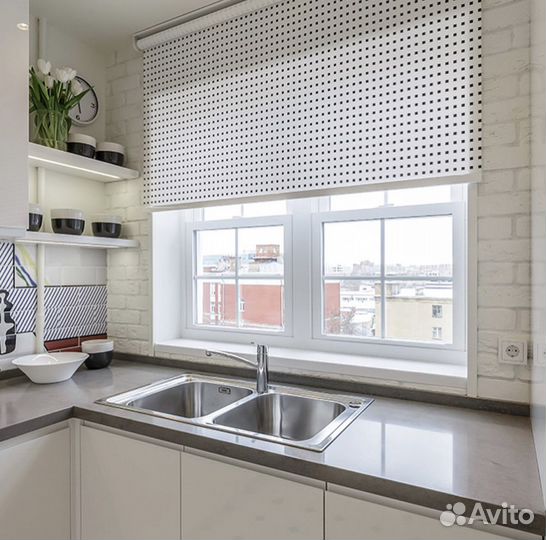 Рулонная штора с фотопечатью