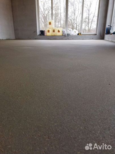 Полусухая стяжка пола