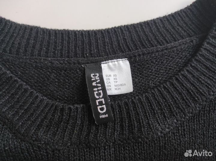 Базовый женский свитер hm 42 размер