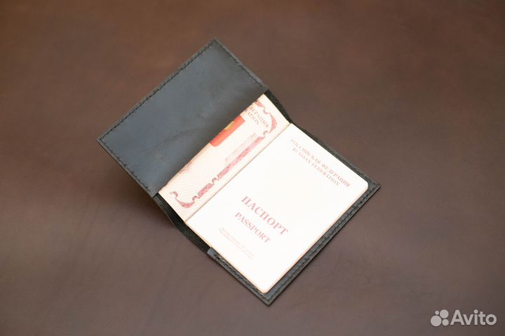 Обложка на паспорт. Ручная работа