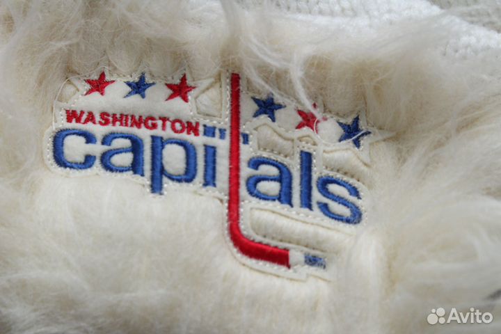 Reebok NHL Washington Capitals USA Ушанка Шапка Хо