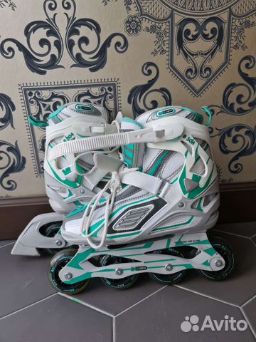 Ролики/роликовые коньки женские Re:action, защита