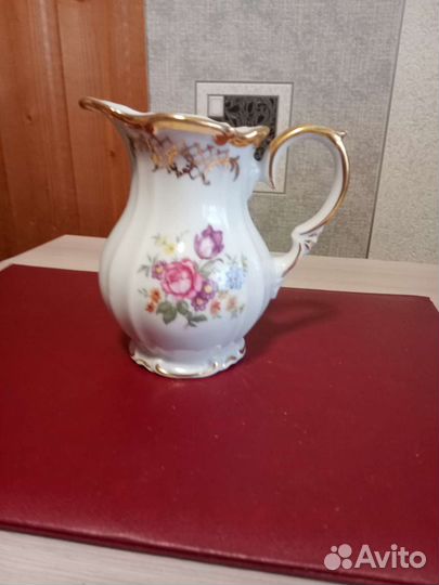 Молочник сливочник фарфор гдр