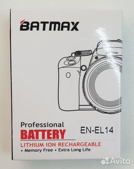 Аккумулятор для Nikon EN-EL14 (Новый)